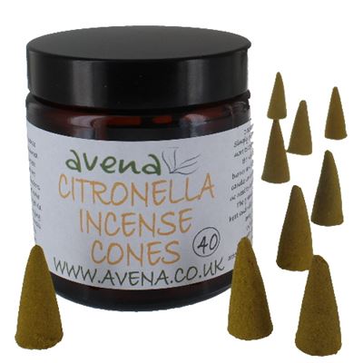 Citronella Avena Large Incense Cones 40